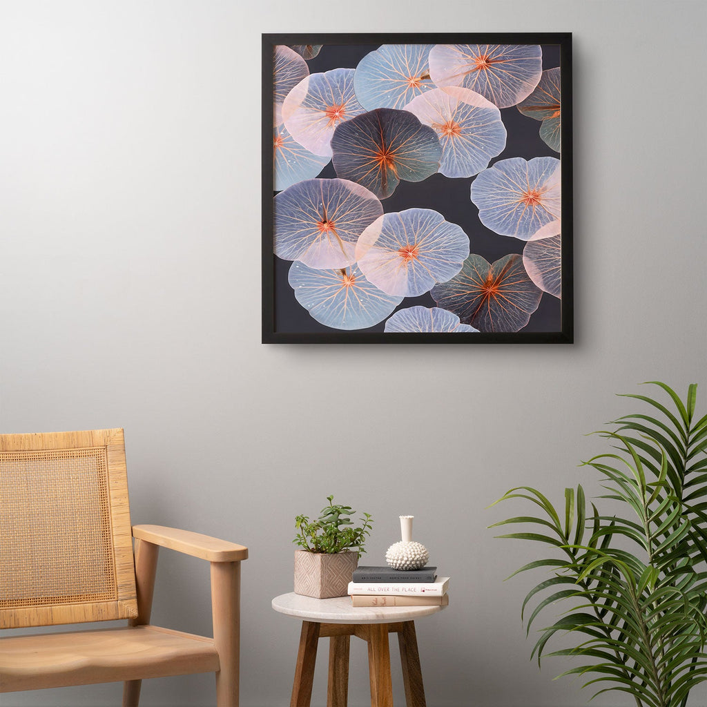 83 Oranges Translucence Framed Wall Art