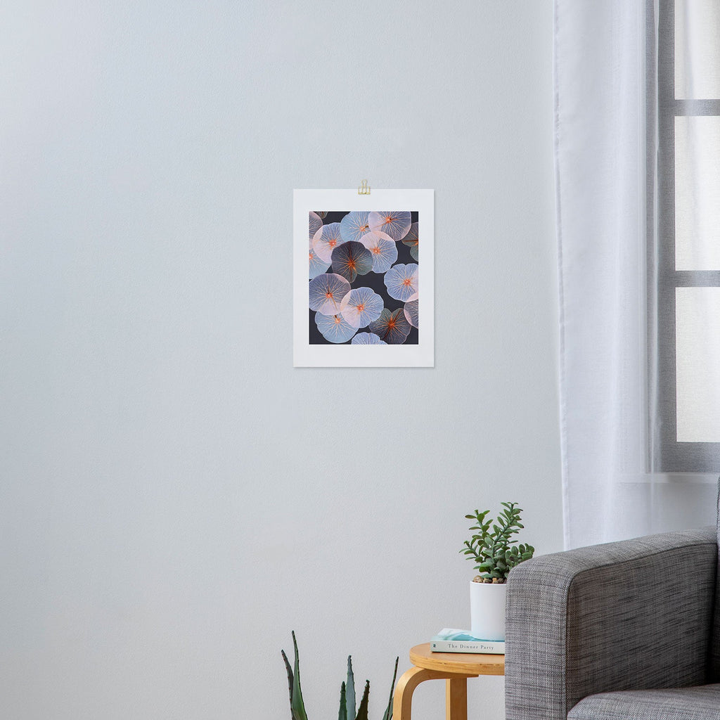 83 Oranges Translucence Art Print