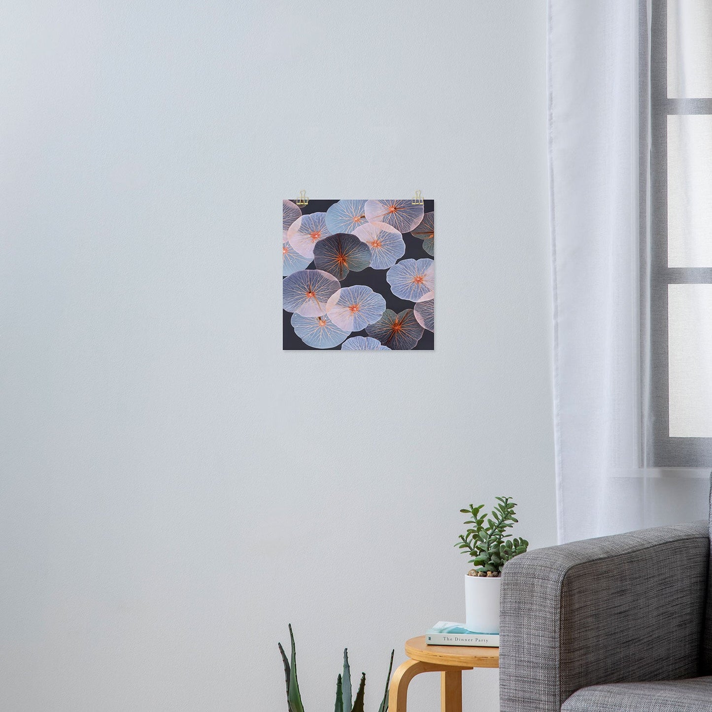 83 Oranges Translucence Art Print