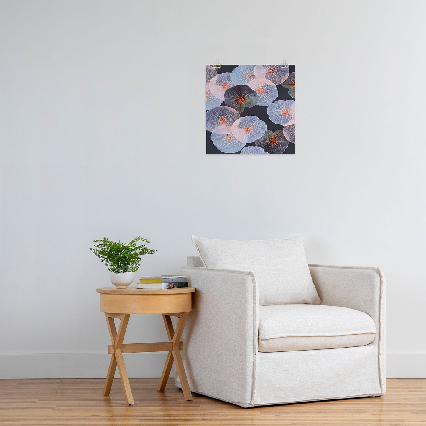83 Oranges Translucence Art Print