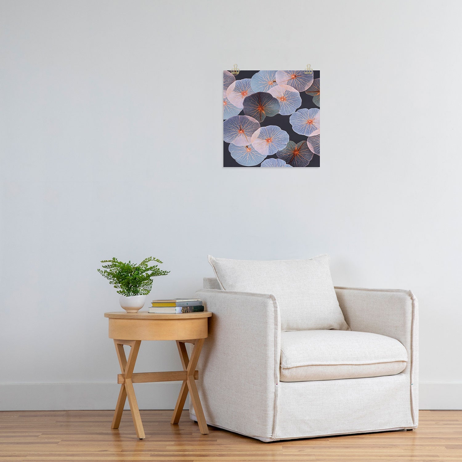 83 Oranges Translucence Art Print