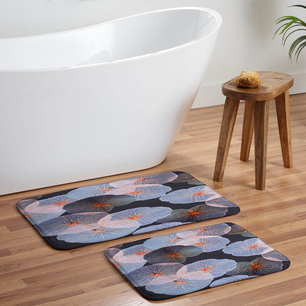 83 Oranges Translucence Memory Foam Bath Mat