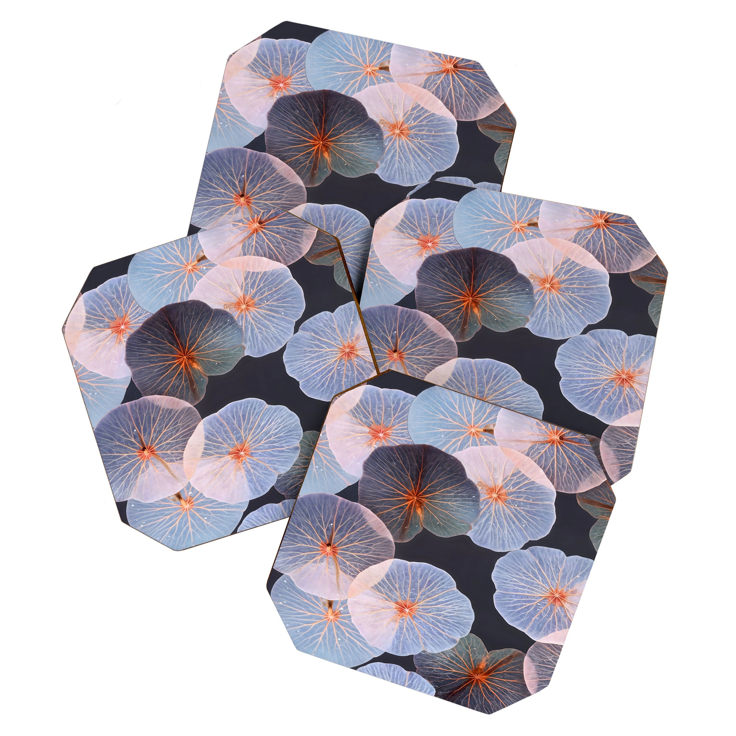83 Oranges Translucence Coaster Set
