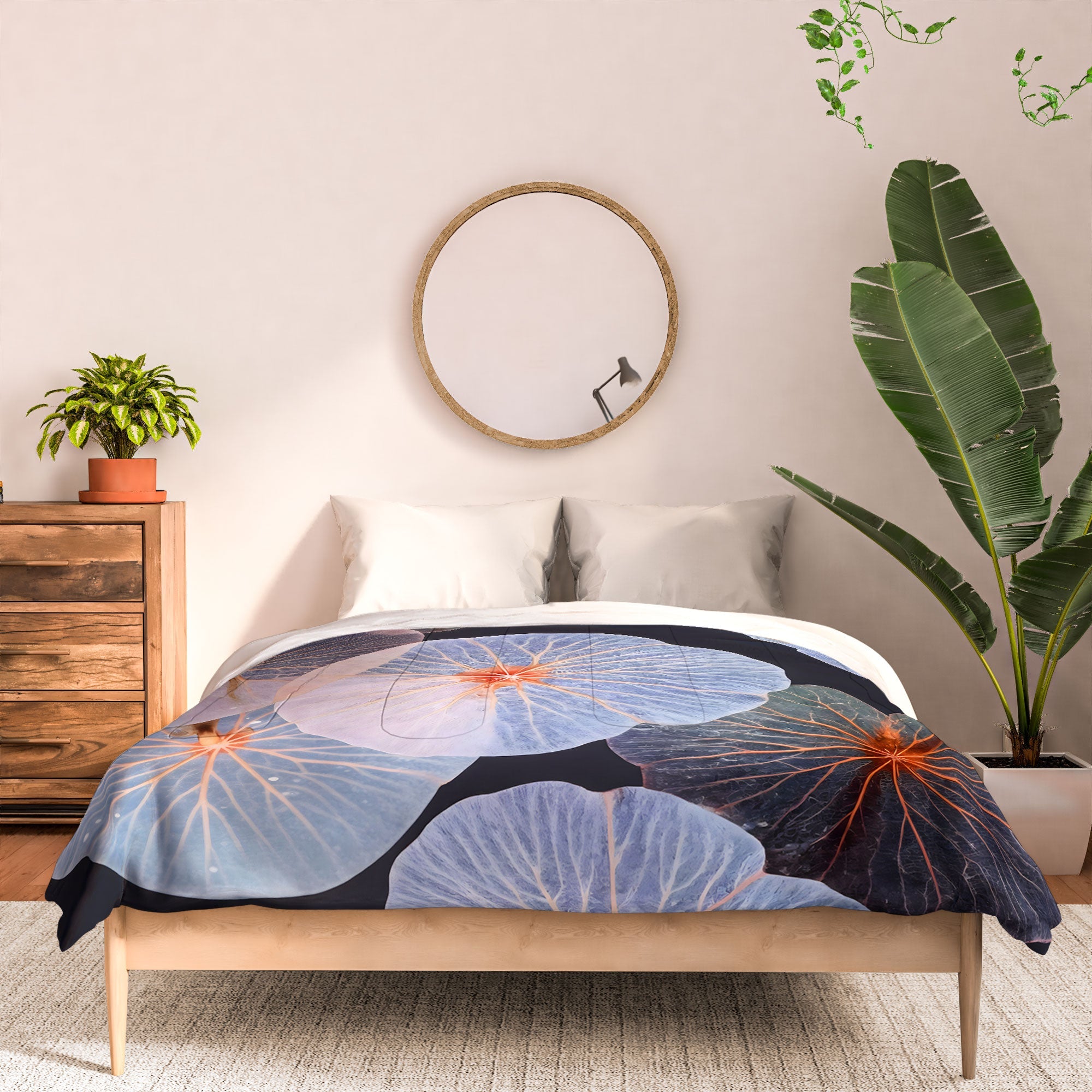 83 Oranges Translucence Comforter