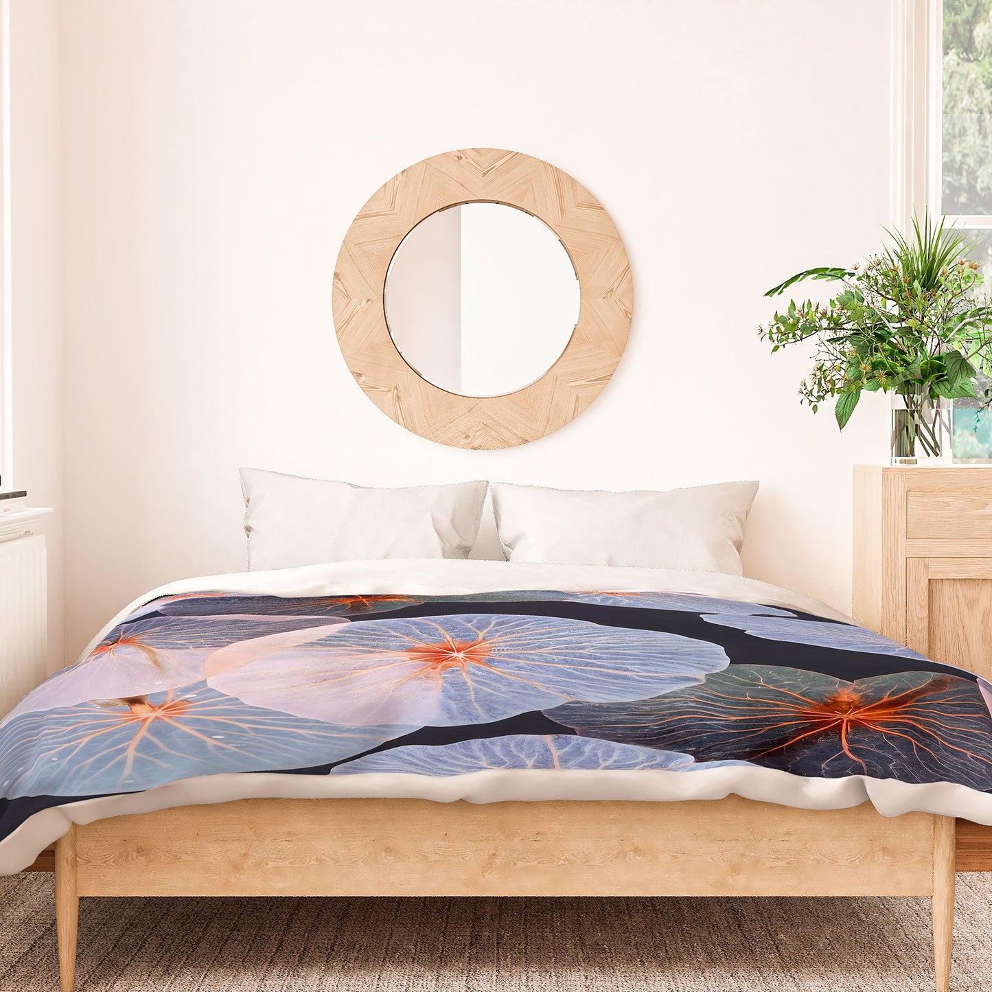 83 Oranges Translucence Duvet Cover