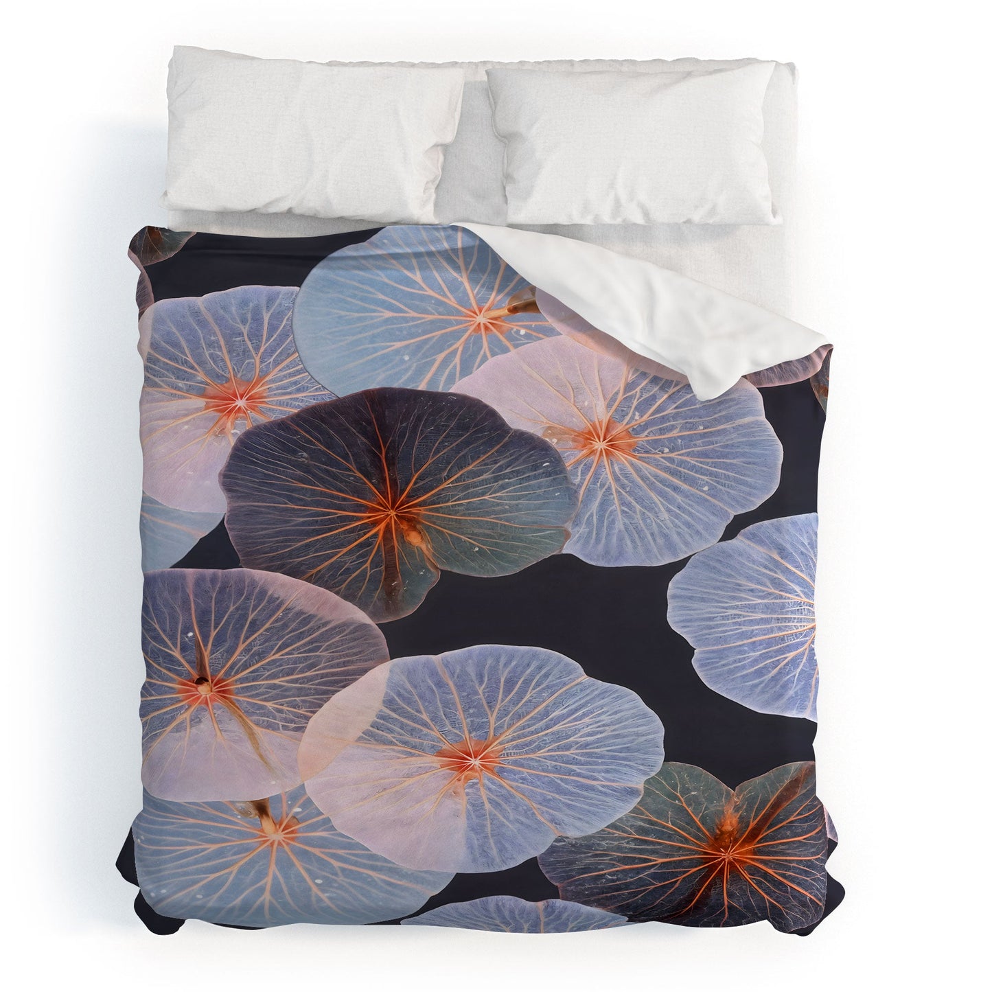 83 Oranges Translucence Duvet Cover