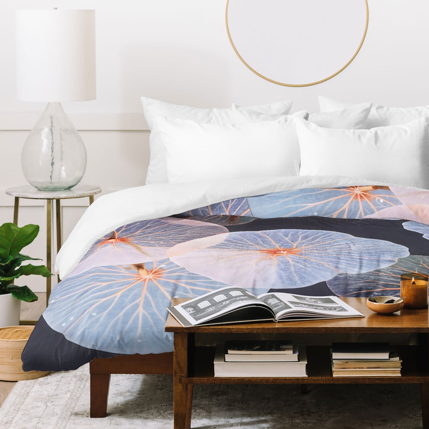 83 Oranges Translucence Duvet Cover