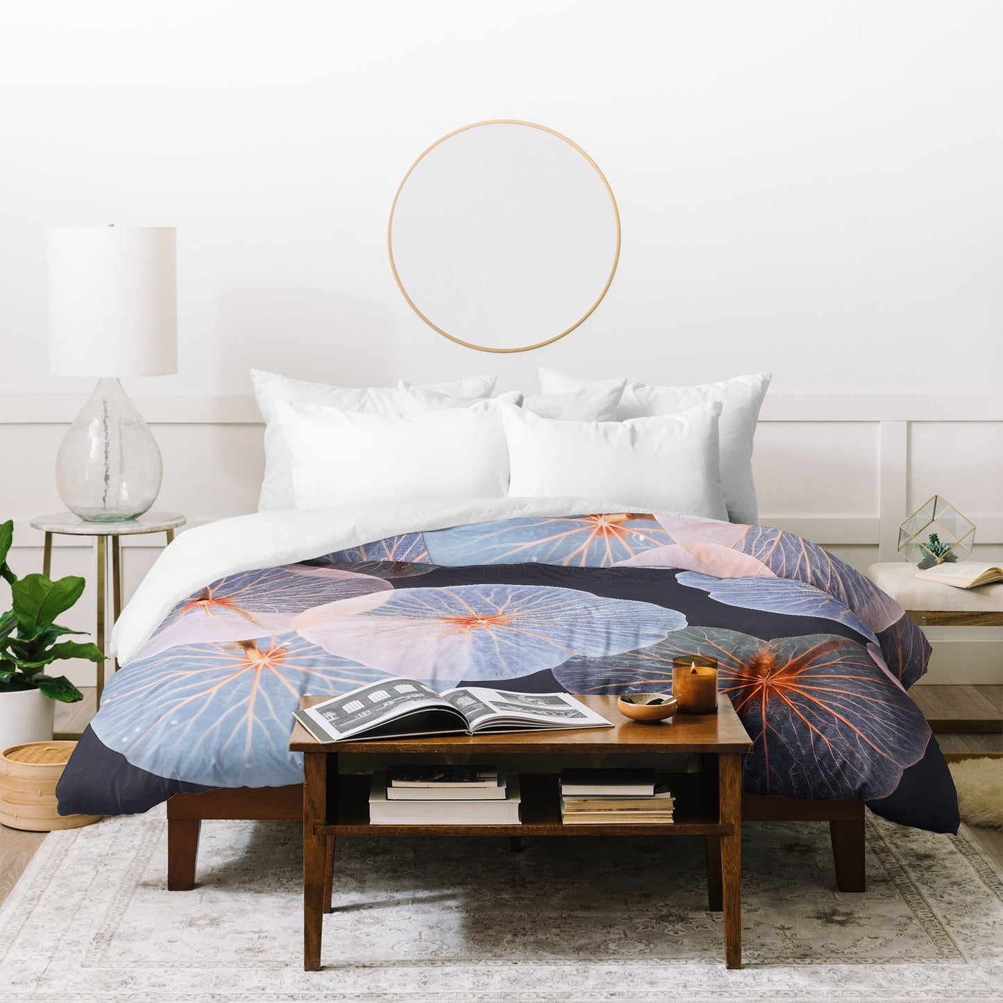 83 Oranges Translucence Duvet Cover