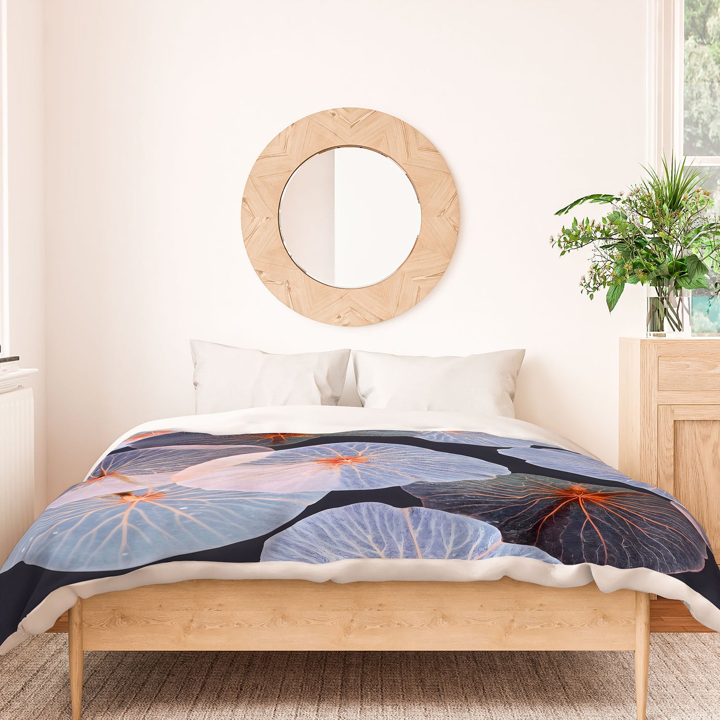83 Oranges Translucence Duvet Cover