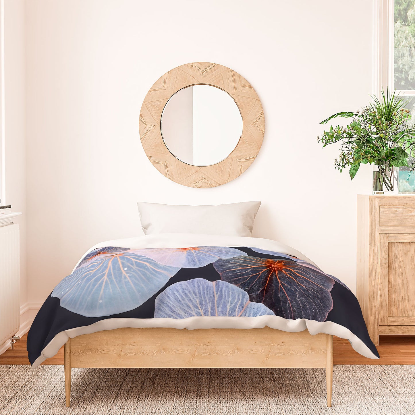 83 Oranges Translucence Duvet Cover