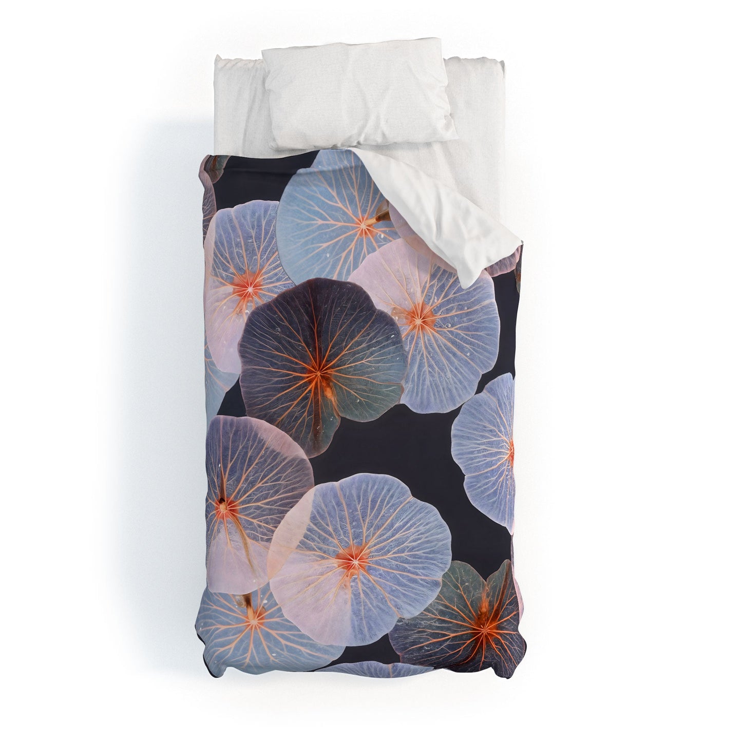 83 Oranges Translucence Duvet Cover