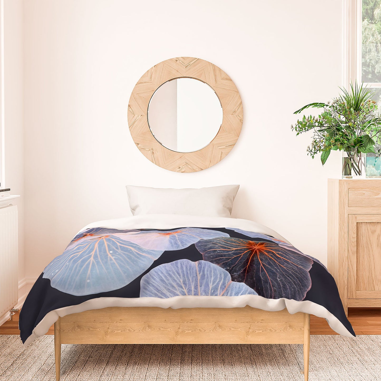 83 Oranges Translucence Duvet Cover