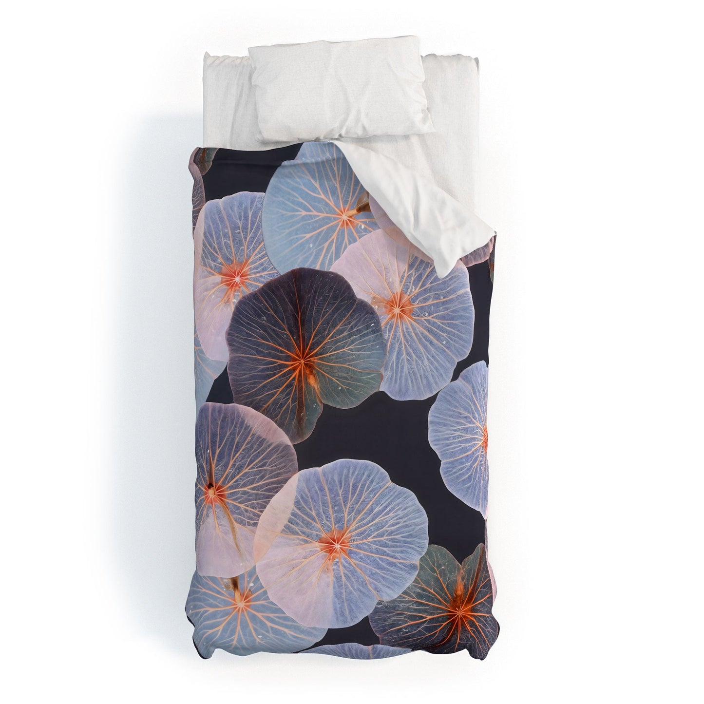 83 Oranges Translucence Duvet Cover