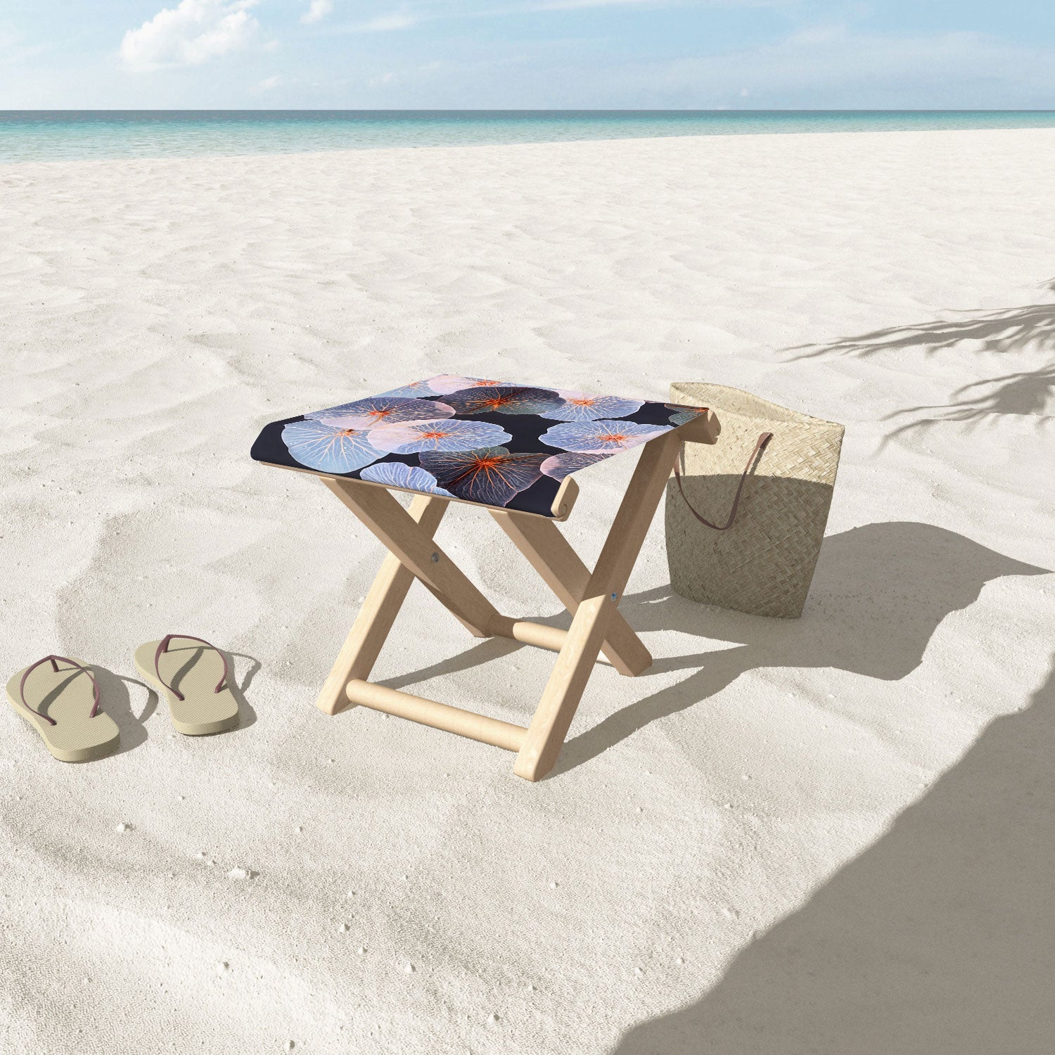 83 Oranges Translucence Folding Stool