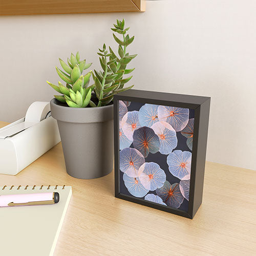 83 Oranges Translucence Framed Mini Art Print