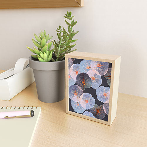 83 Oranges Translucence Framed Mini Art Print