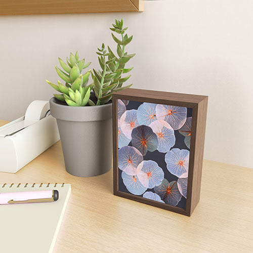 83 Oranges Translucence Framed Mini Art Print
