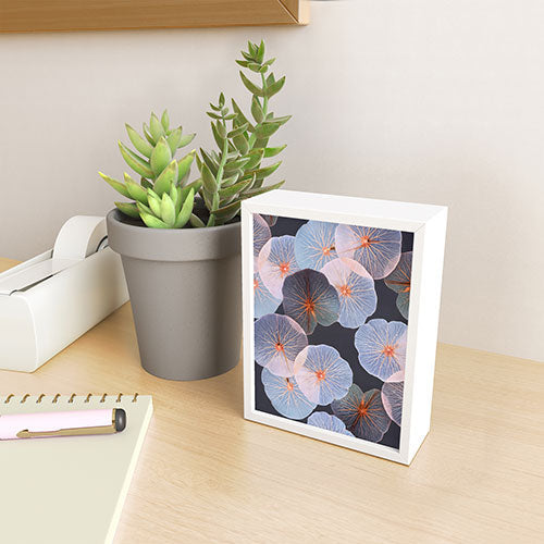 83 Oranges Translucence Framed Mini Art Print
