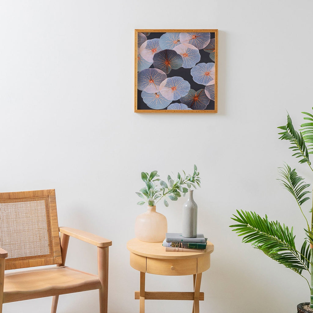 83 Oranges Translucence Framed Wall Art