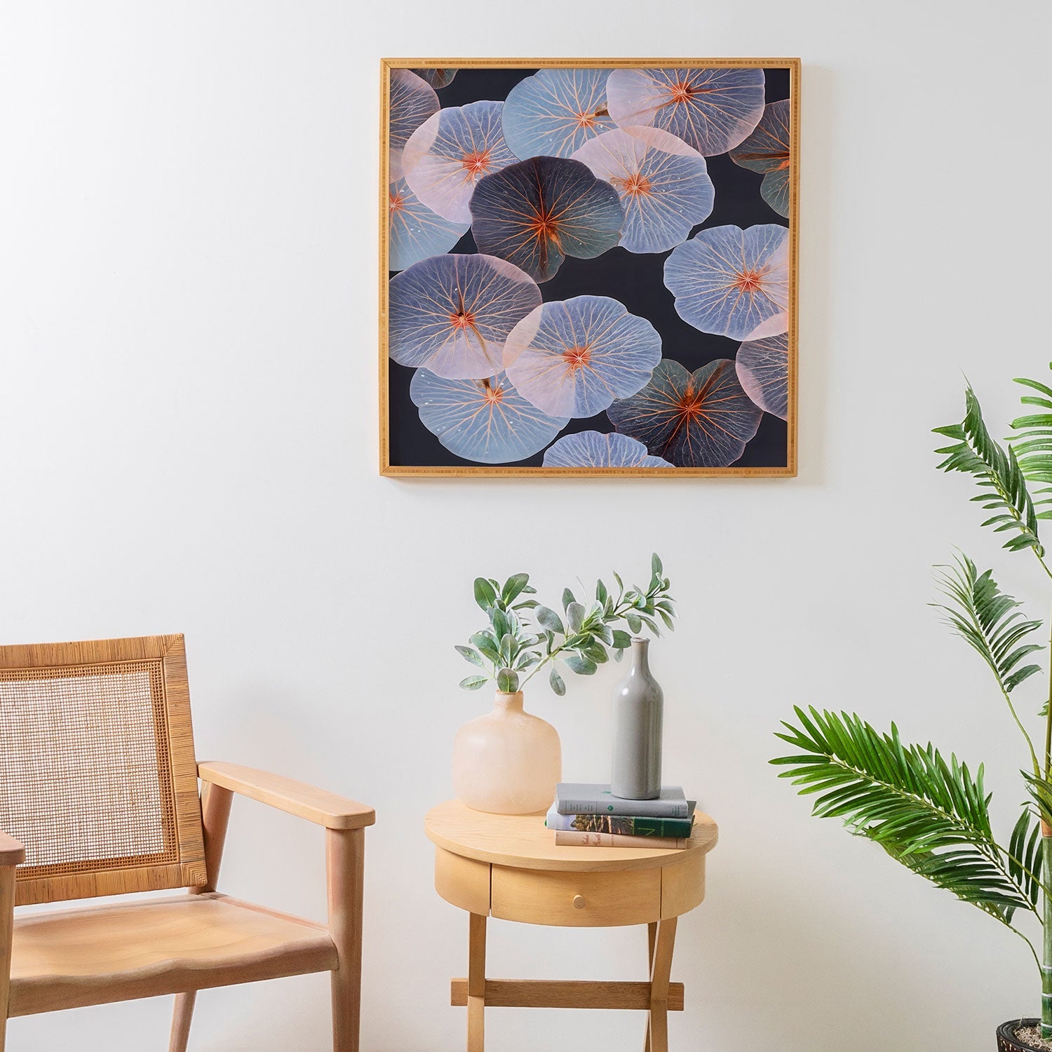 83 Oranges Translucence Framed Wall Art