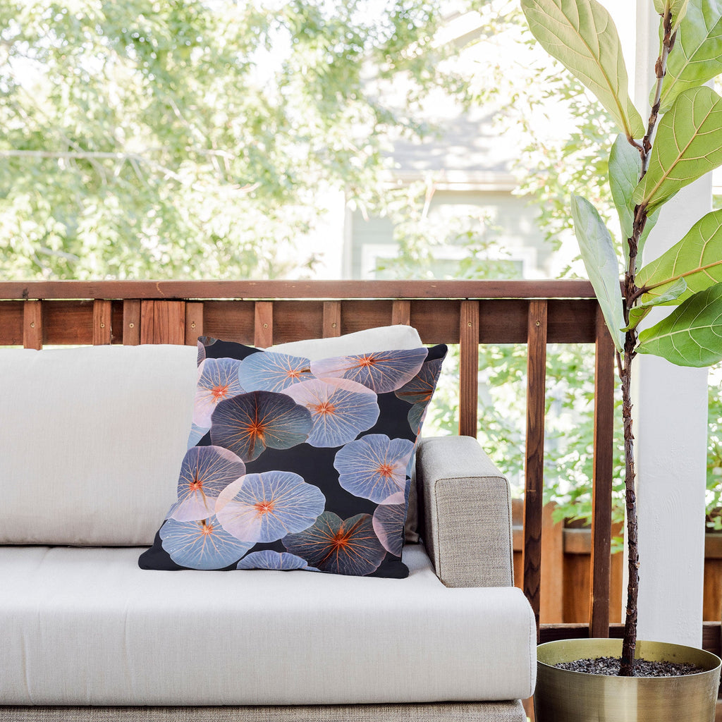 83 Oranges Translucence Outdoor Throw Pillow