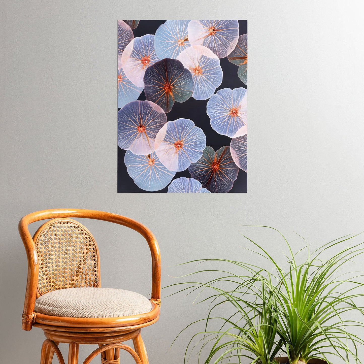 83 Oranges Translucence Poster