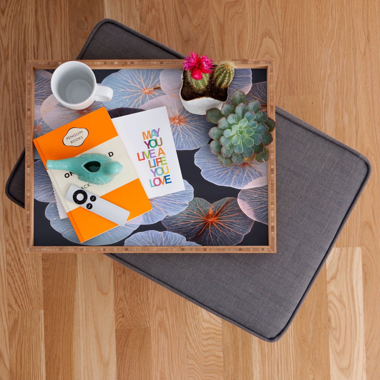 83 Oranges Translucence Rectangular Tray