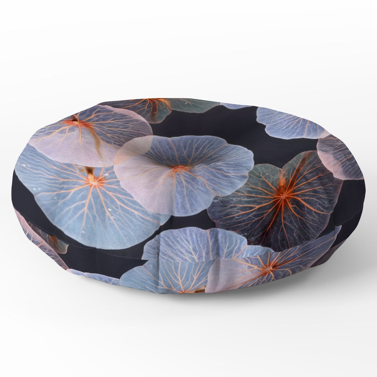 83 Oranges Translucence Floor Pillow Round
