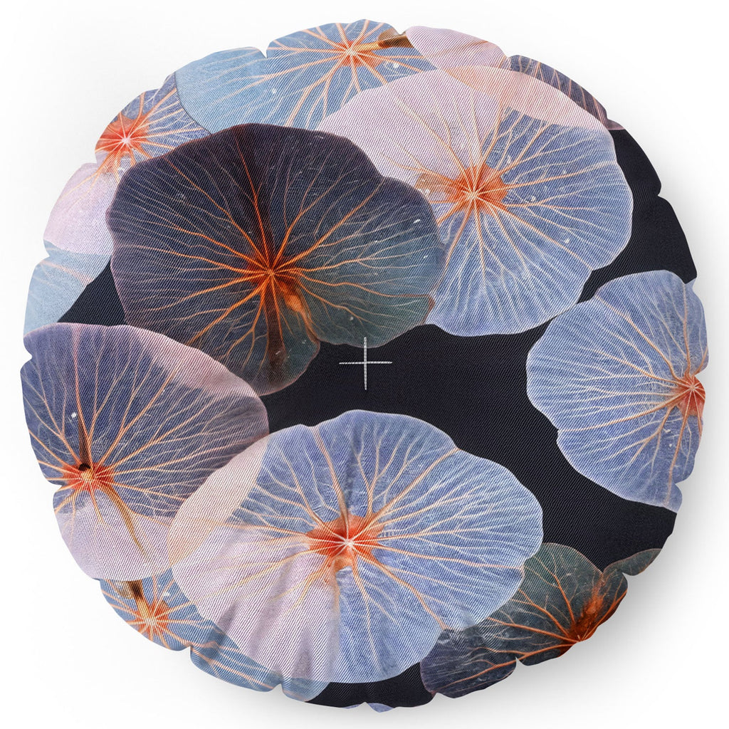 83 Oranges Translucence Floor Pillow Round