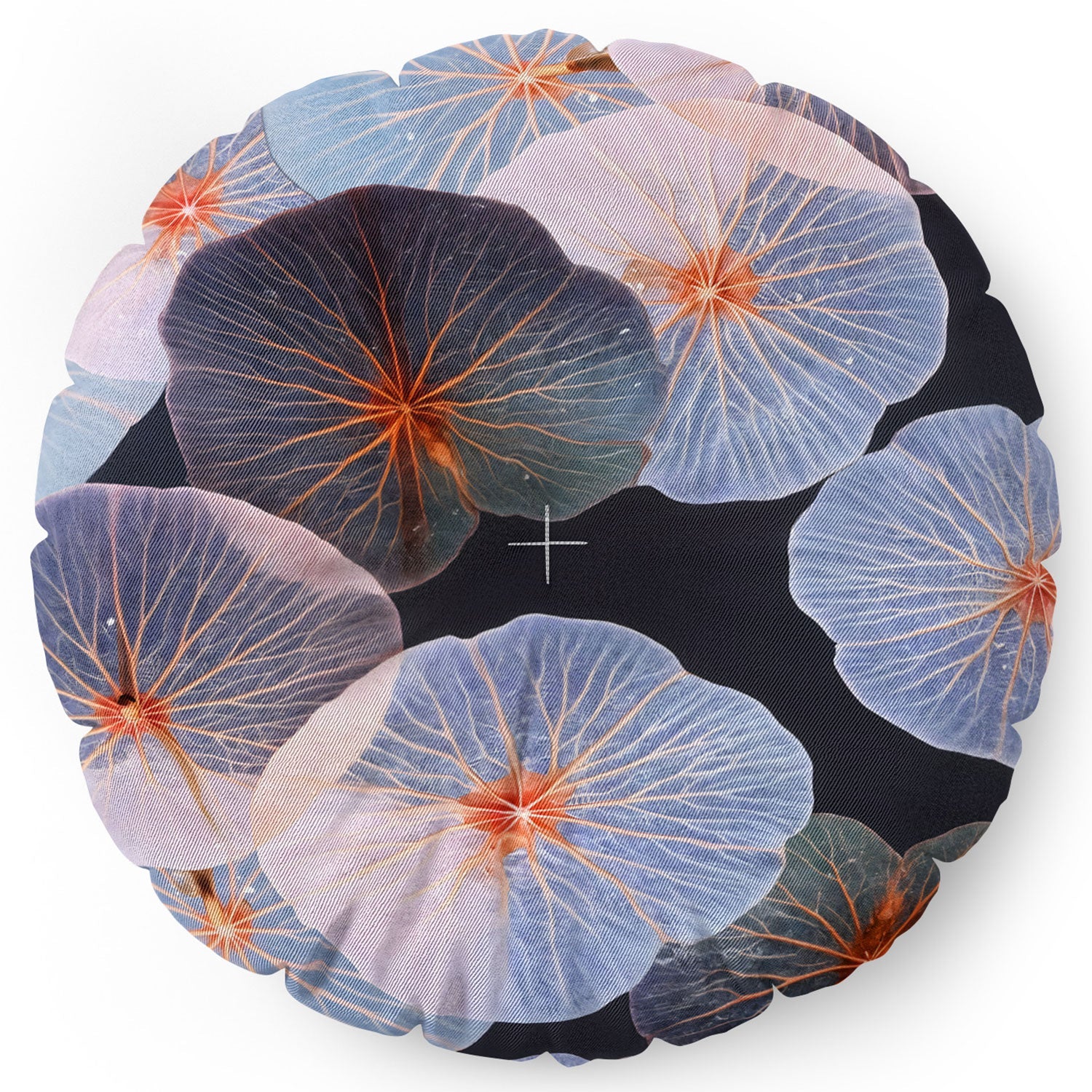 83 Oranges Translucence Floor Pillow Round
