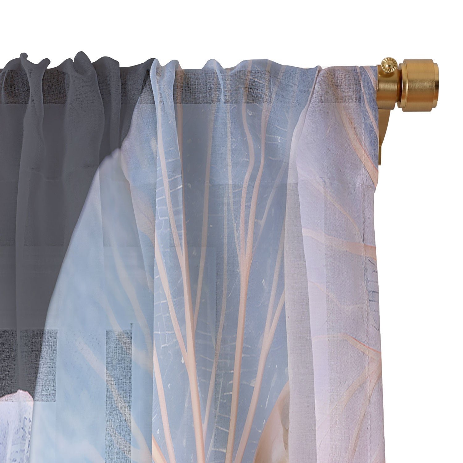 83 Oranges Translucence Sheer Non Repeat