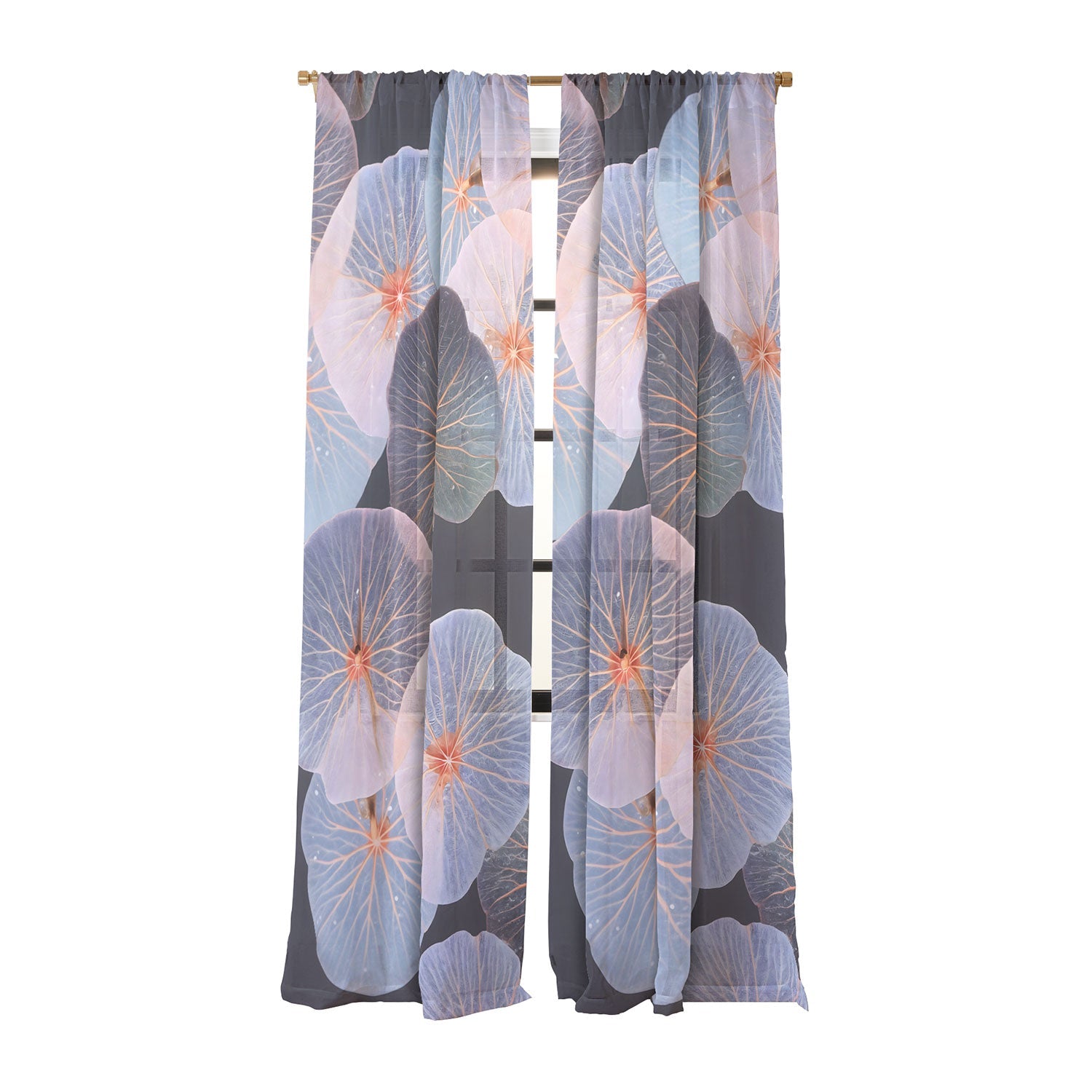 83 Oranges Translucence Sheer Non Repeat