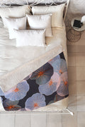 83 Oranges Translucence Fleece Throw Blanket