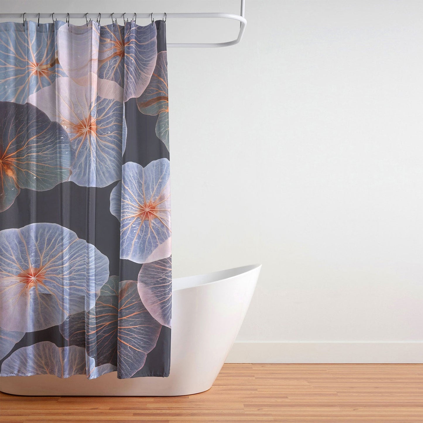 83 Oranges Translucence Shower Curtain