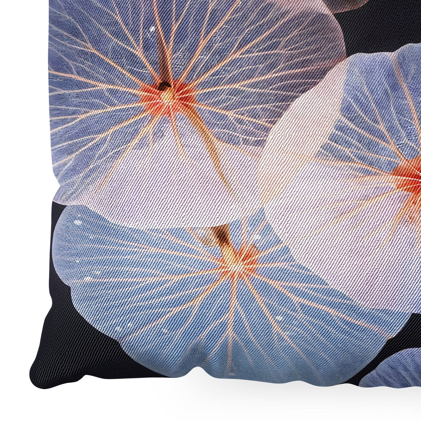 83 Oranges Translucence Floor Pillow Square