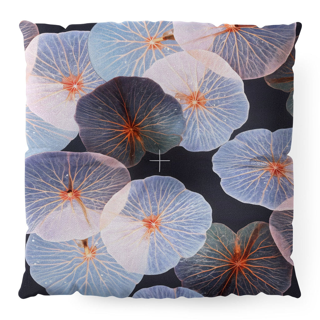 83 Oranges Translucence Floor Pillow Square