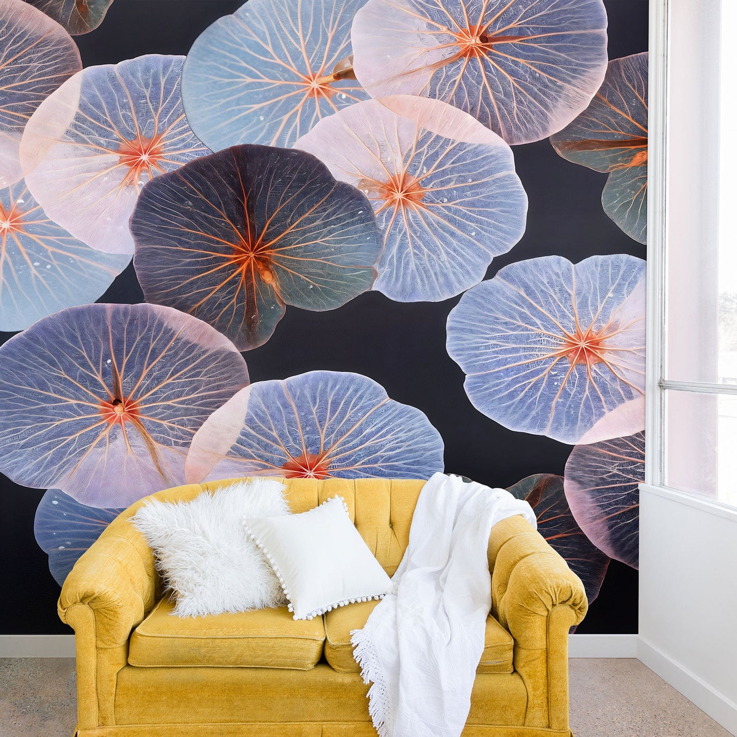 83 Oranges Translucence Wall Mural
