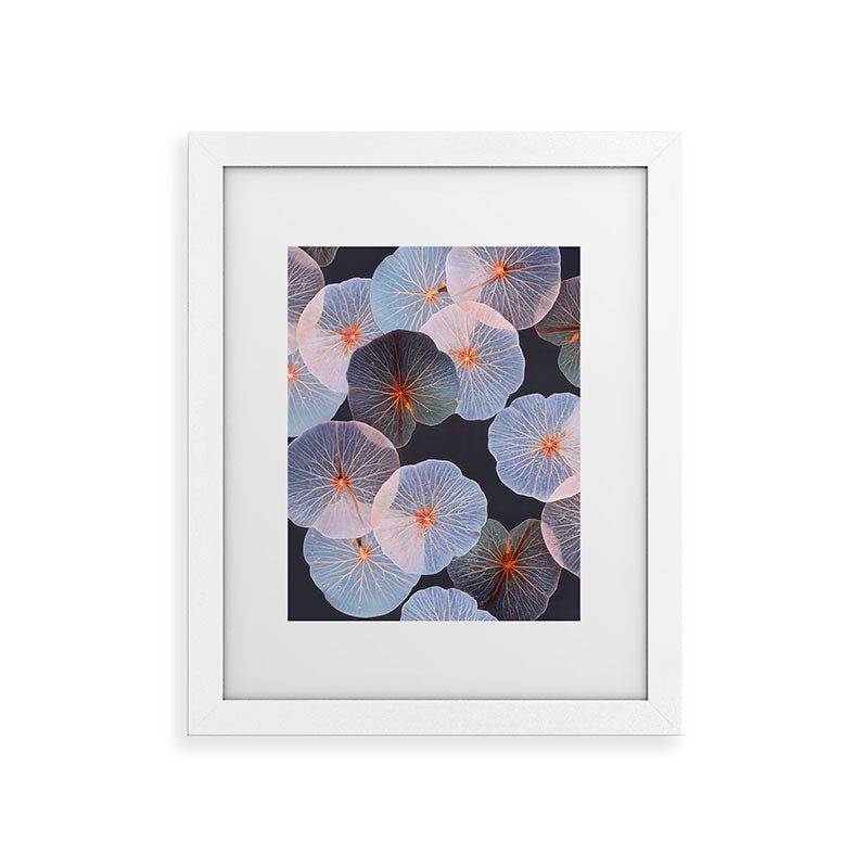 83 Oranges Translucence Framed Art Print