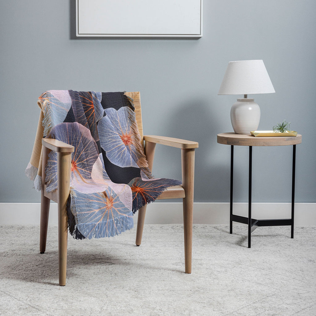 83 Oranges Translucence Throw Blanket
