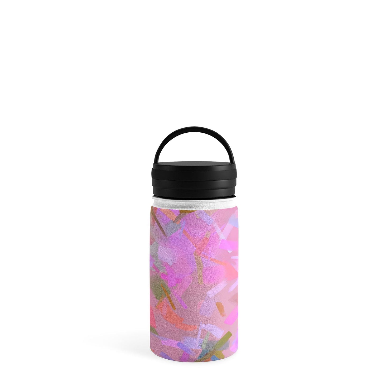 83 Oranges Whispers In Pink Water Bottle