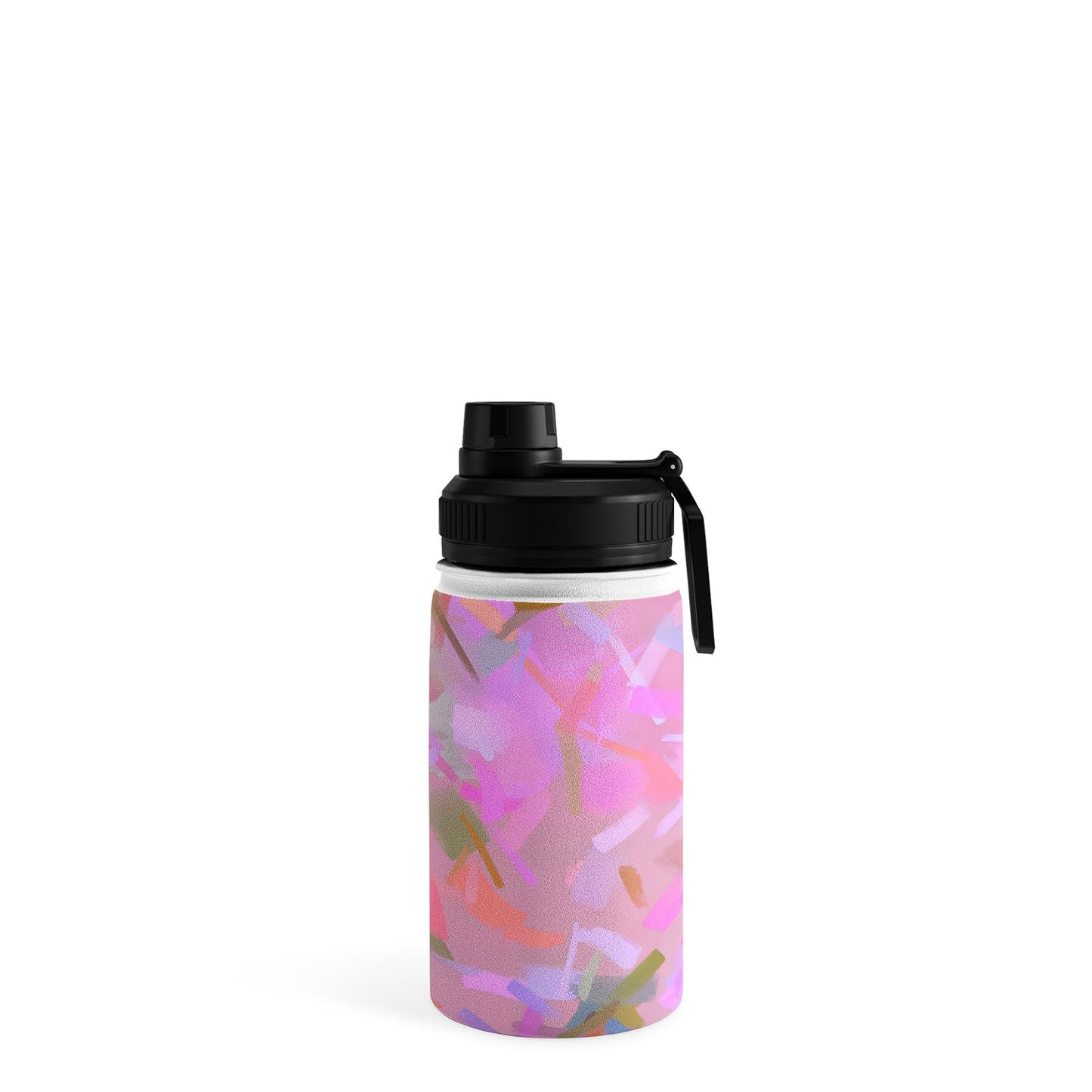 83 Oranges Whispers In Pink Water Bottle