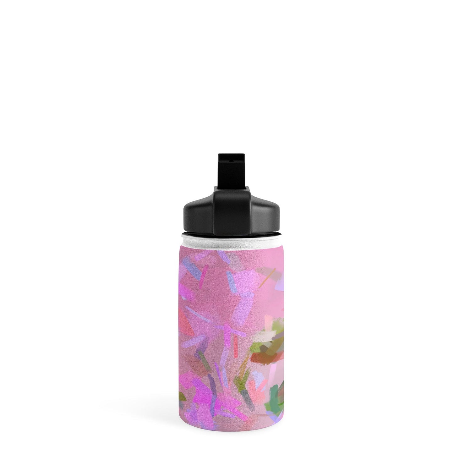 83 Oranges Whispers In Pink Water Bottle