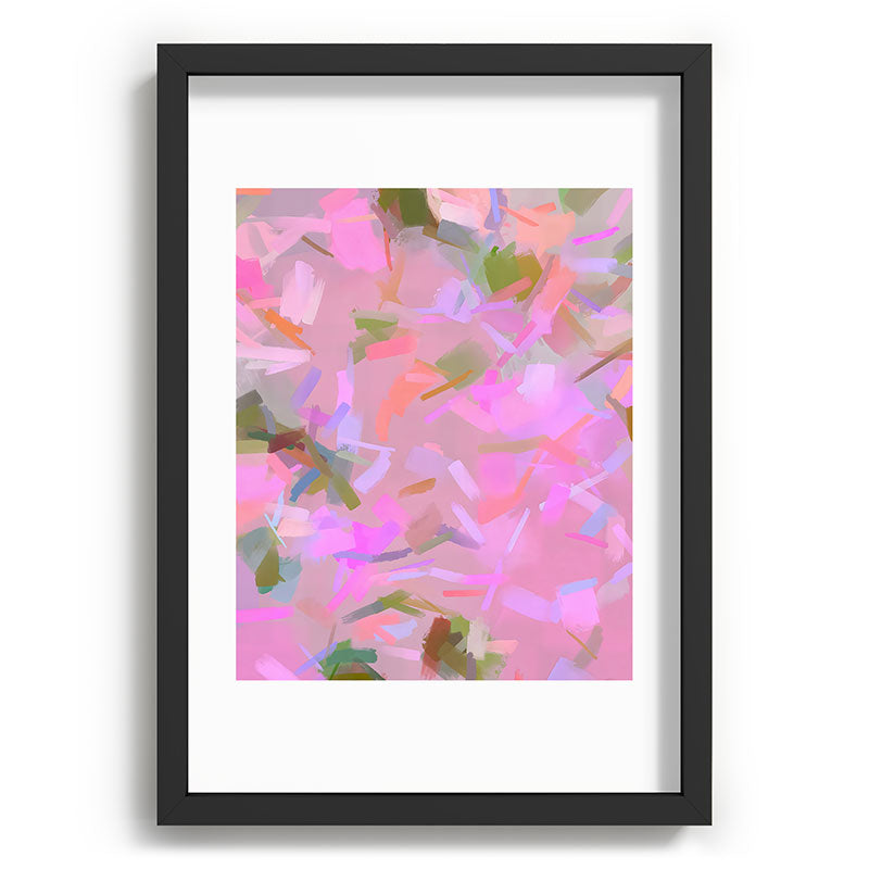 83 Oranges Whispers In Pink Recessed Framing Rectangle