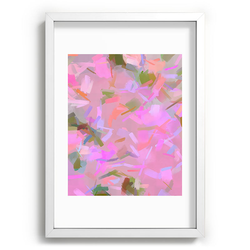83 Oranges Whispers In Pink Recessed Framing Rectangle