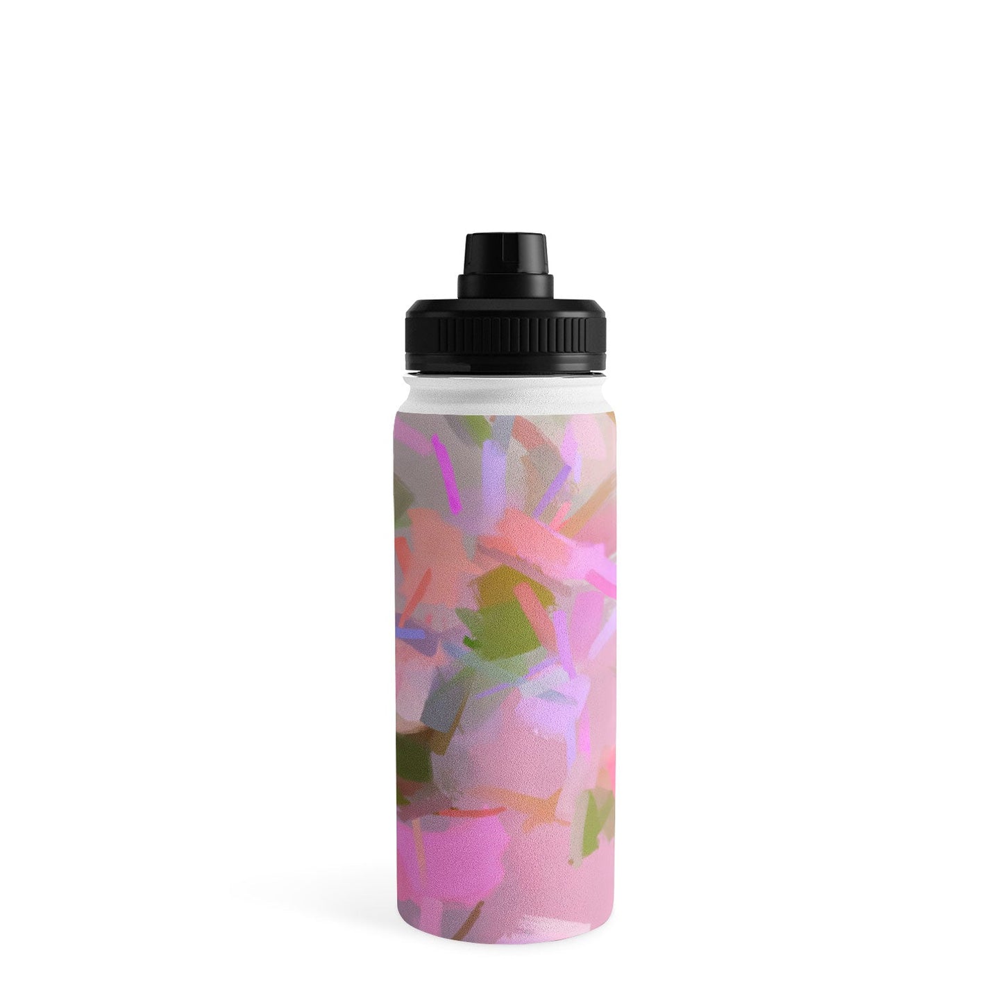 83 Oranges Whispers In Pink Water Bottle