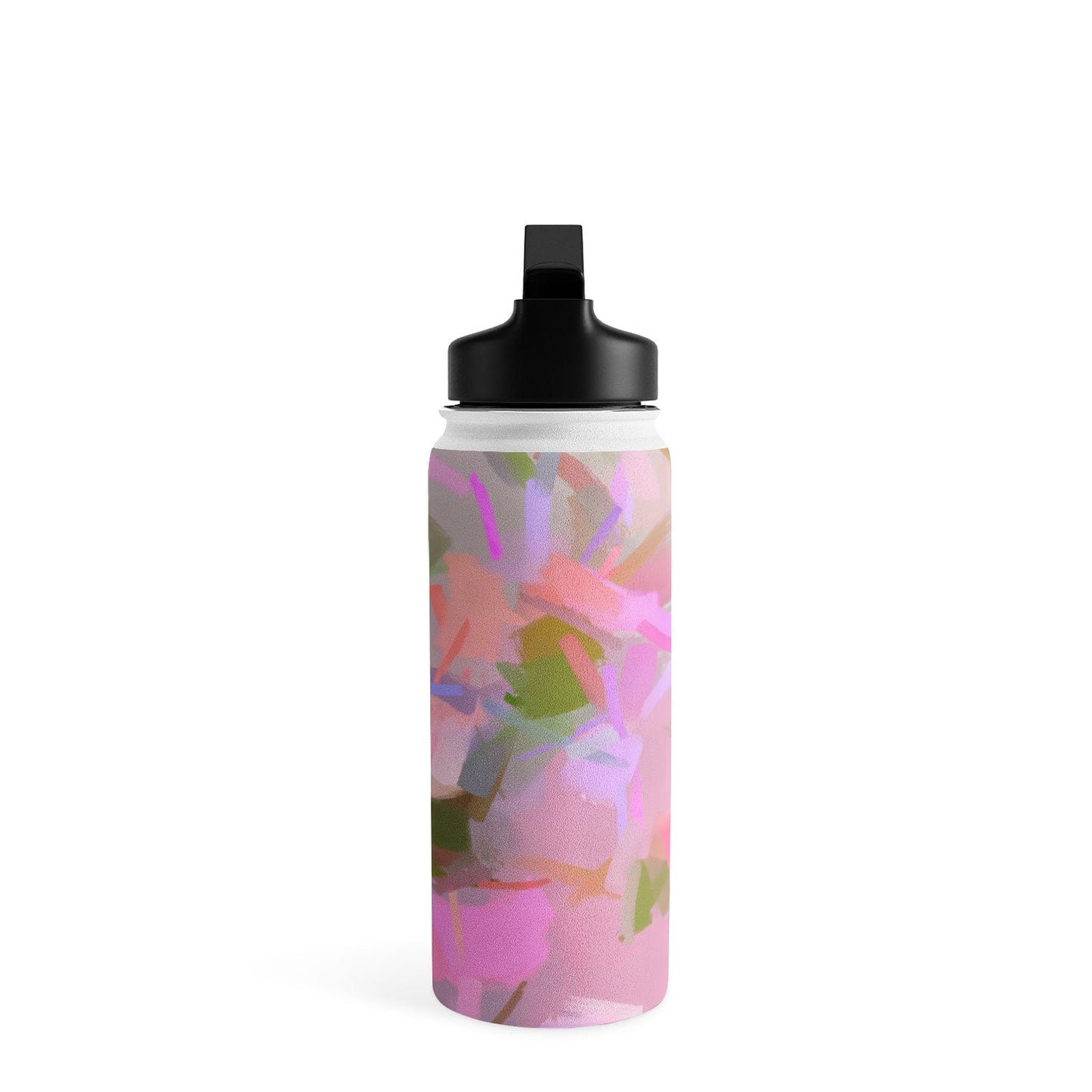 83 Oranges Whispers In Pink Water Bottle