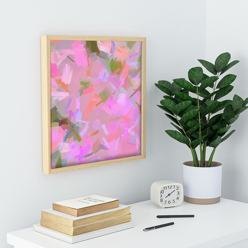 83 Oranges Whispers In Pink Recessed Framing Square
