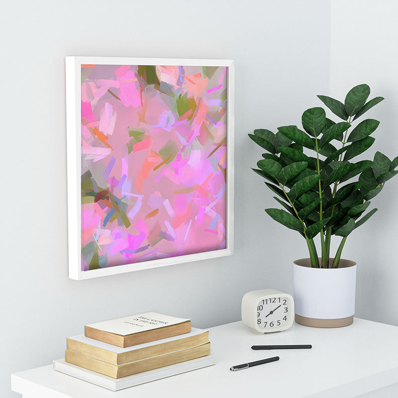 83 Oranges Whispers In Pink Recessed Framing Square