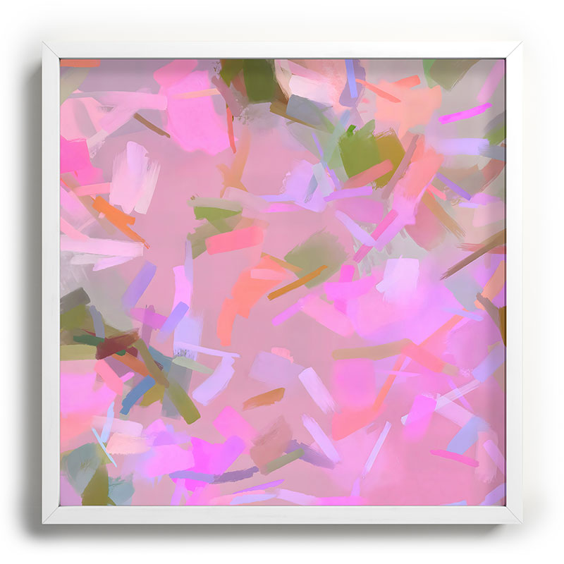 83 Oranges Whispers In Pink Recessed Framing Square