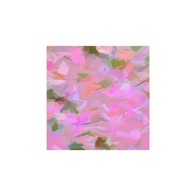 83 Oranges Whispers In Pink Art Print
